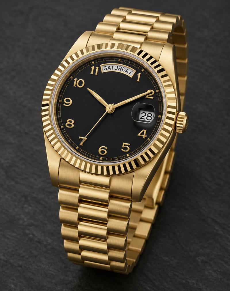 Rolex Day-Date II 41 Réf. 218238 – Cadran Noir Chiffres Arabes