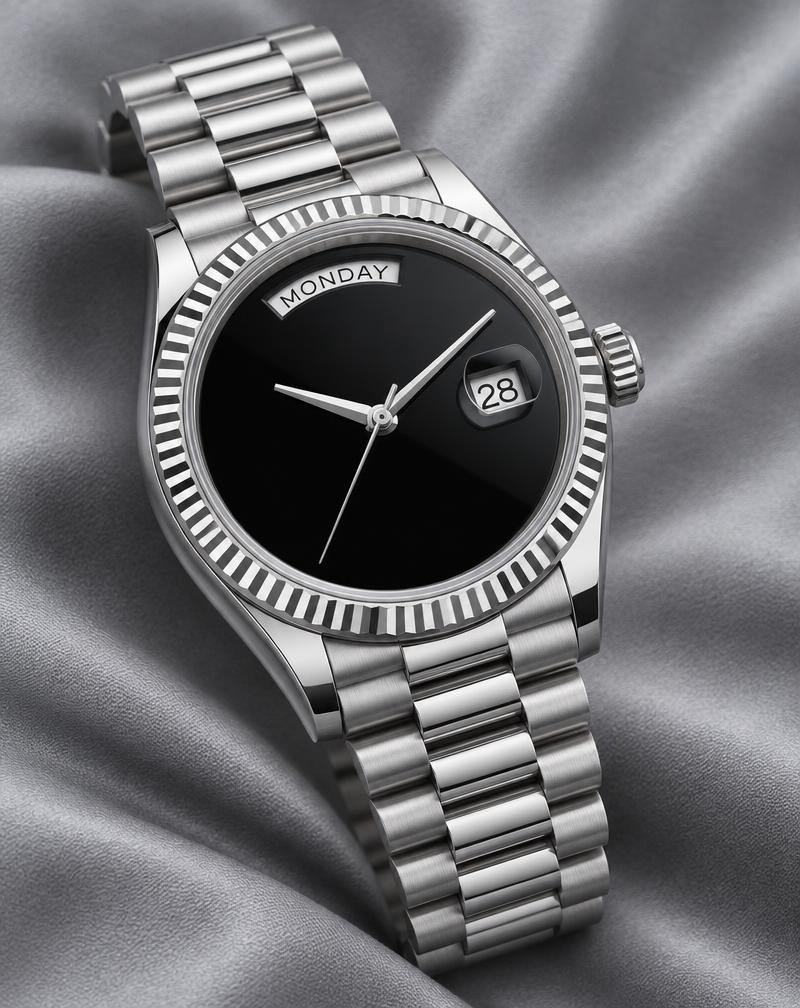 Rolex Day-Date 36 Réf. 18039 – Cadran Pierre Onyx Véritable
