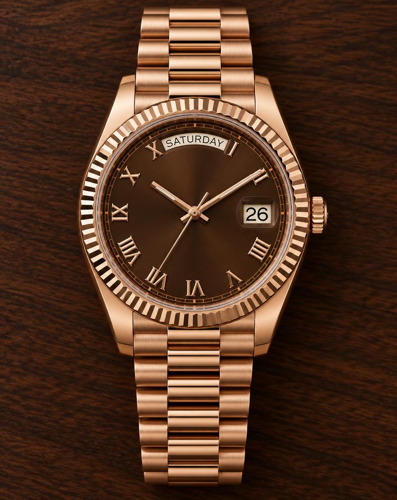 Rolex Day-Date II 41 Réf. 218235 – Cadran Chocolat Chiffres Romains